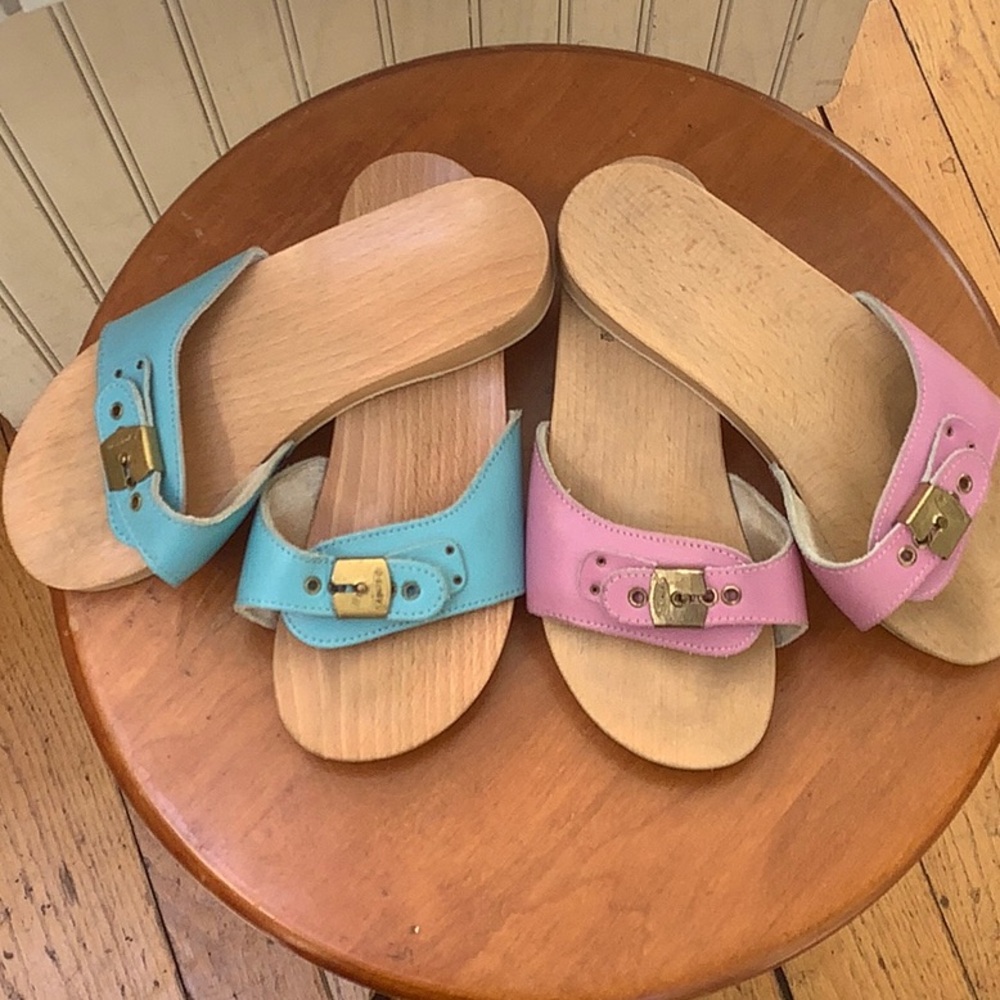 DR SCHOLL’S EXERCISE SANDALS W7 EUC